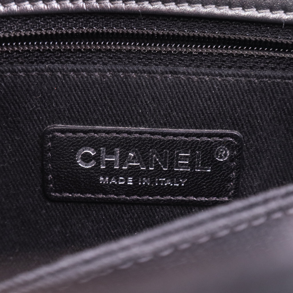 Coco Top Handle Bag Quilted Aged Calfskin Mini twins