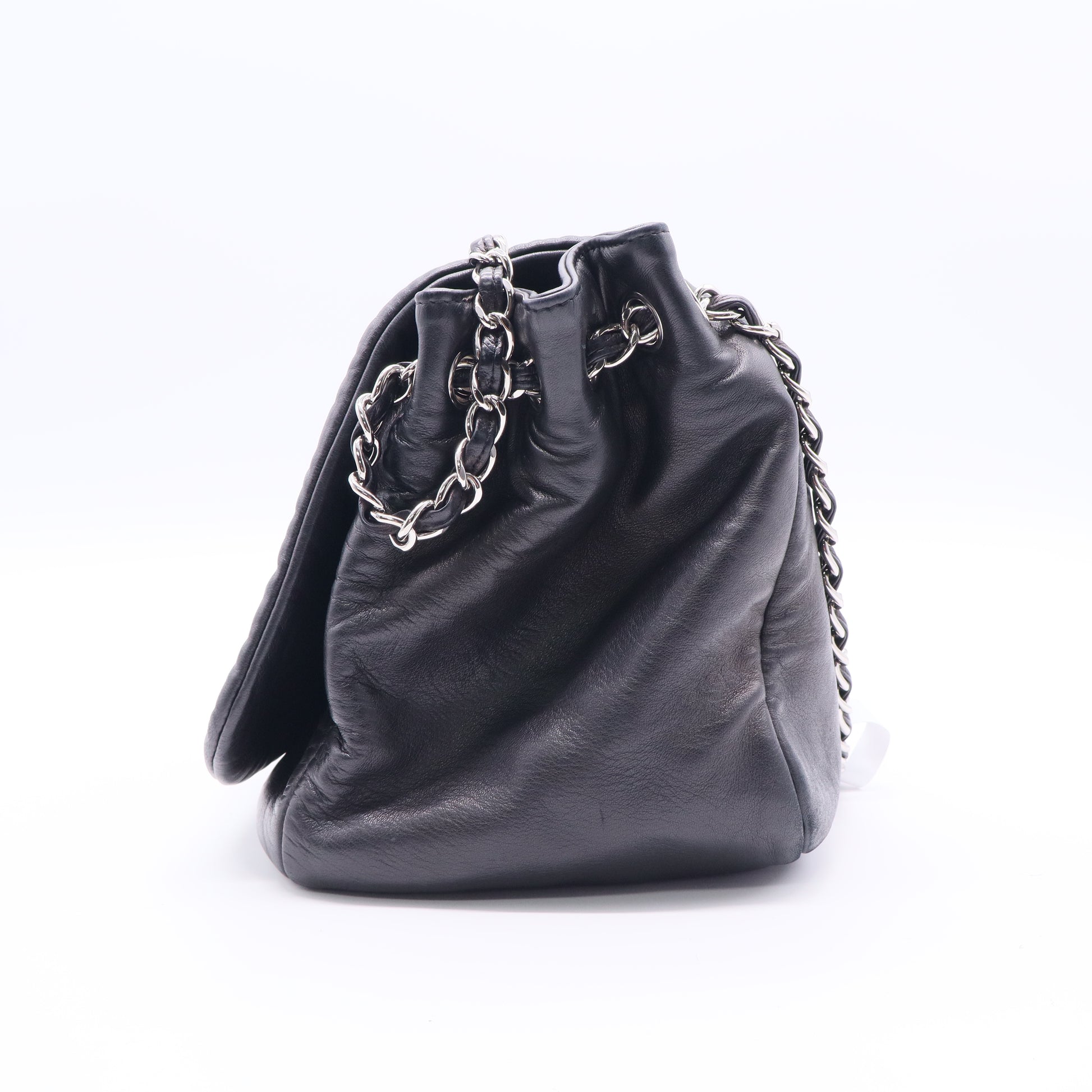 CC Disc Accordion Flap Bag Twins