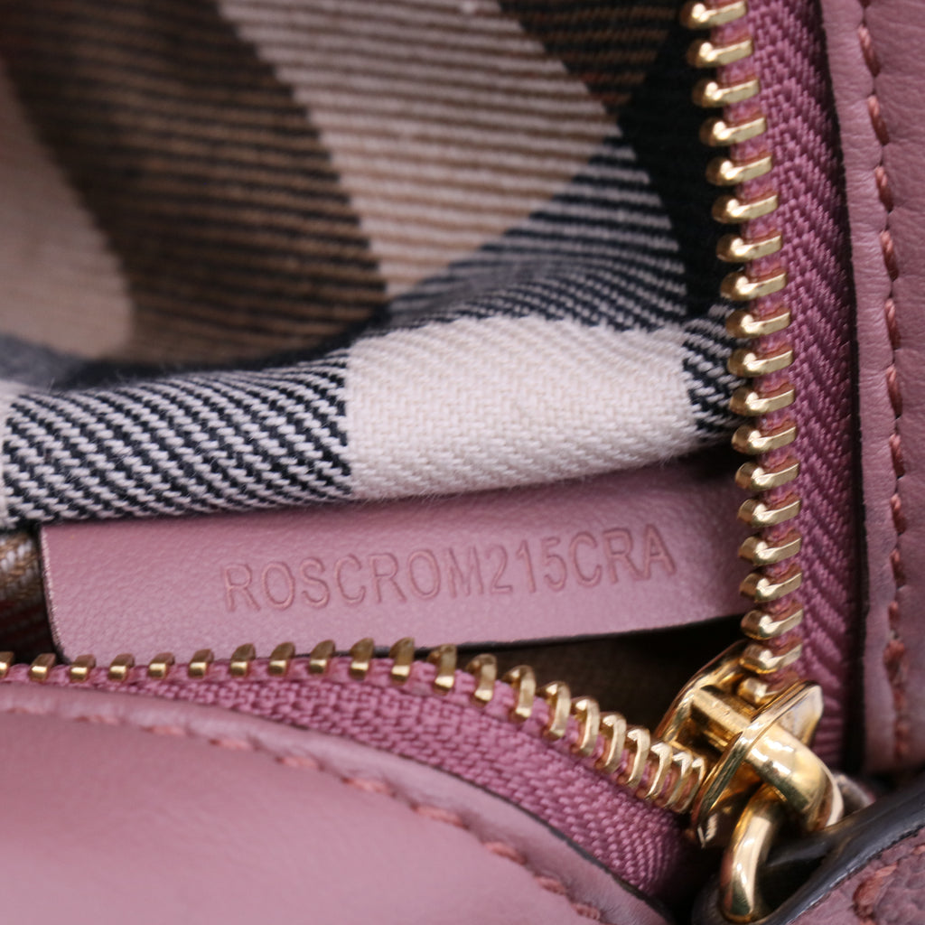 Burberry Leather Buckle Crossbody Bag twins B21009