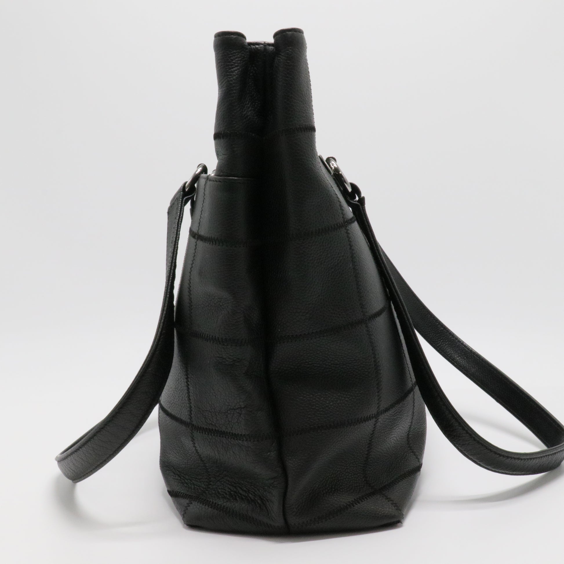 Ligne Cambon Chocolate Bar Grid Tote