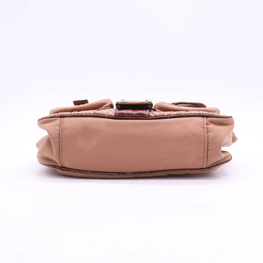 Tessuto Snake Trim Shoulder Bag B21445