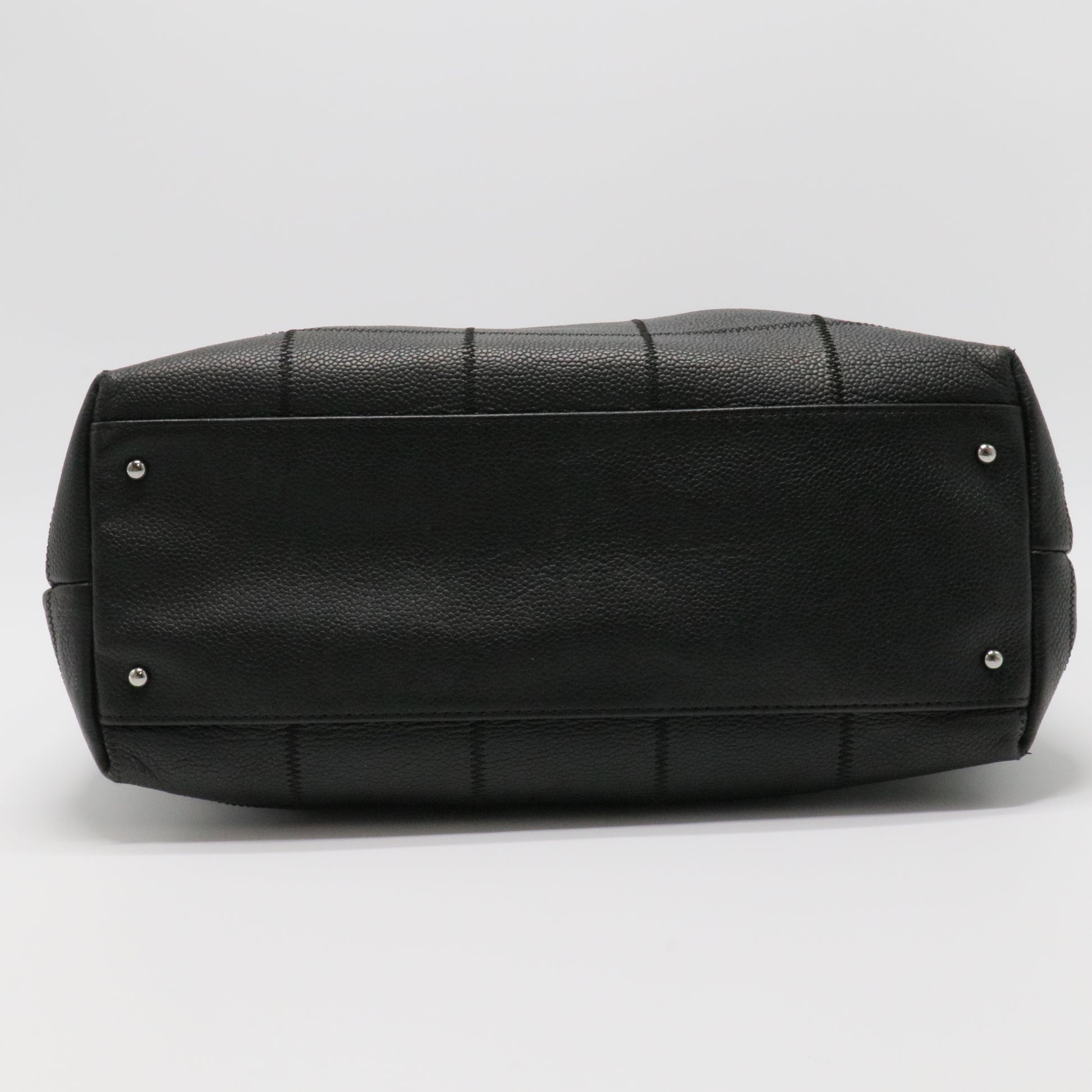 Ligne Cambon Chocolate Bar Grid Tote