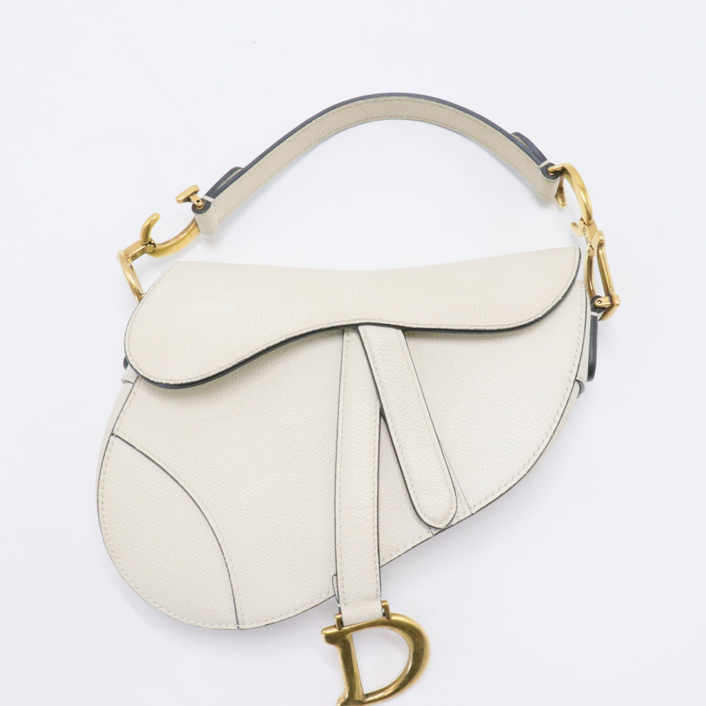 Saddle Handbag Leather Mini