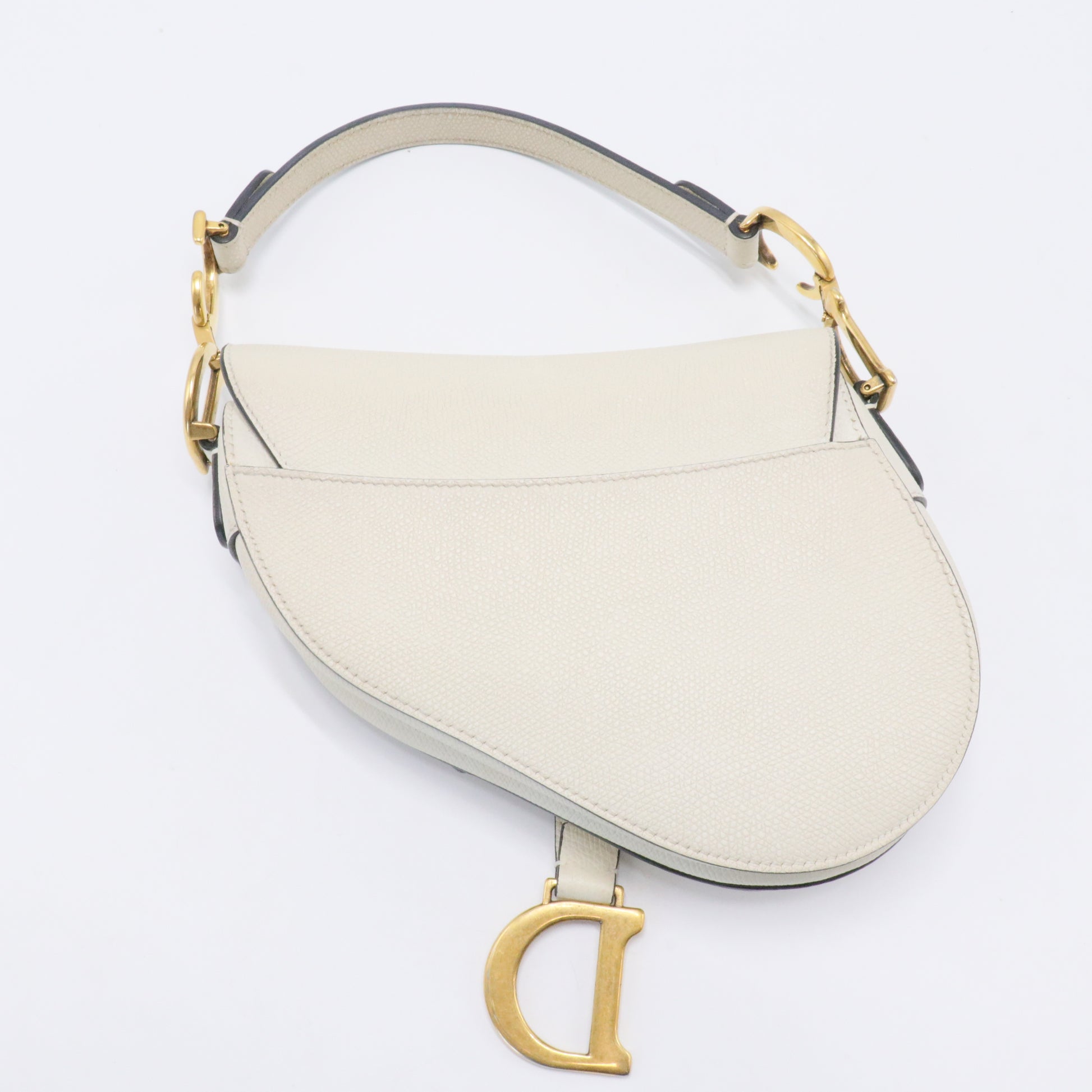 Saddle Handbag Leather Mini