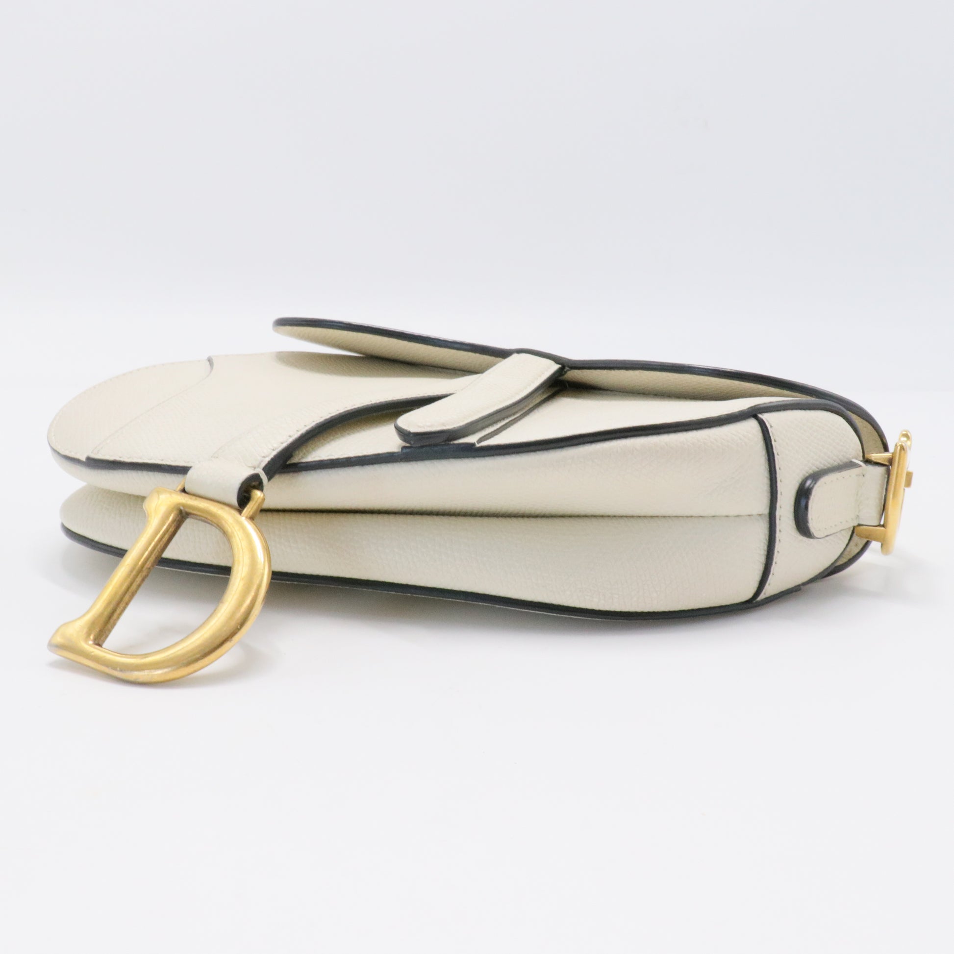 Saddle Handbag Leather Mini