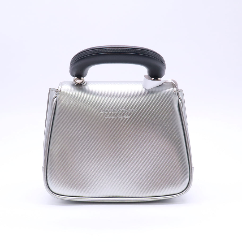 Burberry Metallic Trench Leather Mini DK88 Top Handle Bag B23700