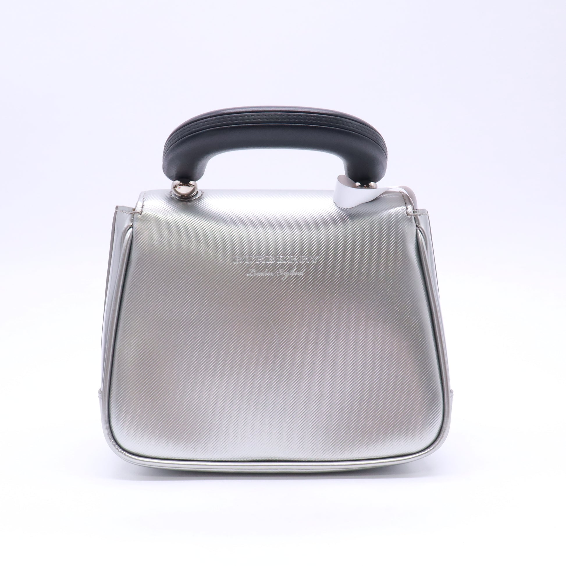 Burberry Metallic Trench Leather Mini DK88 Top Handle Bag B23700