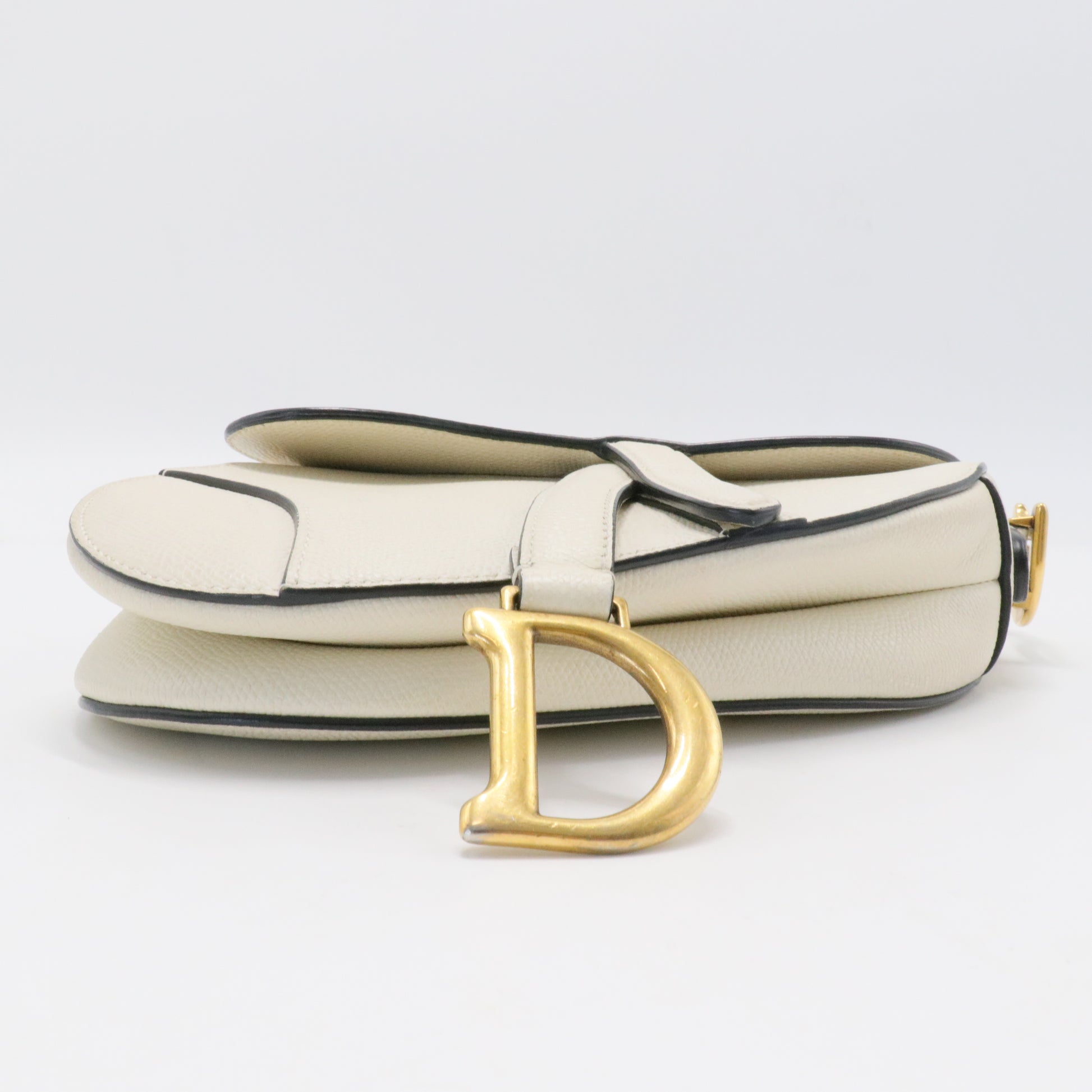 Saddle Handbag Leather Mini
