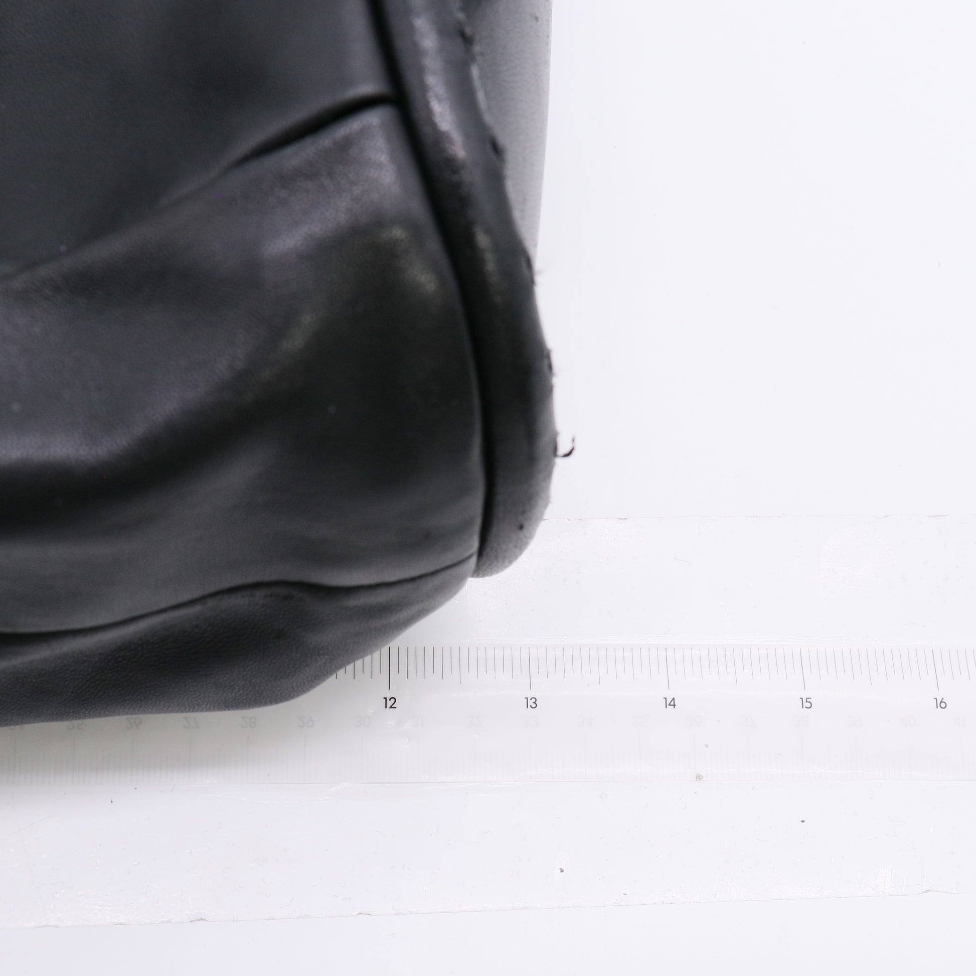 Christian Dior Black Lambskin Pleated Libertine Hobo Bag twins LDJ4821