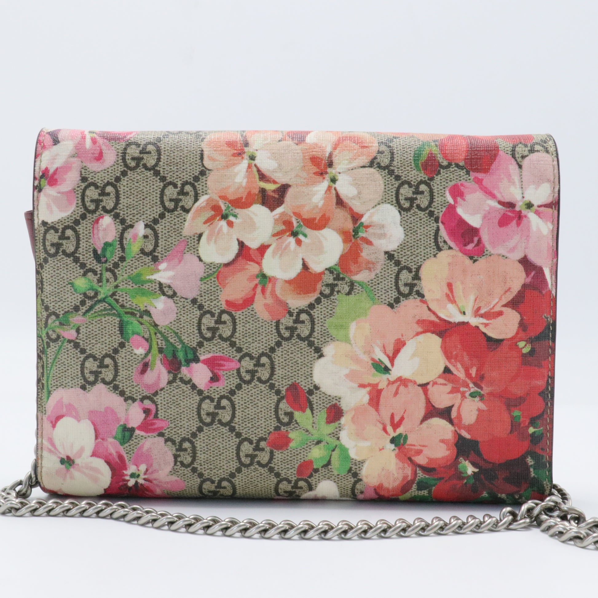 Dionysus Bag Blooms Print GG Coated Canvas Super Mini