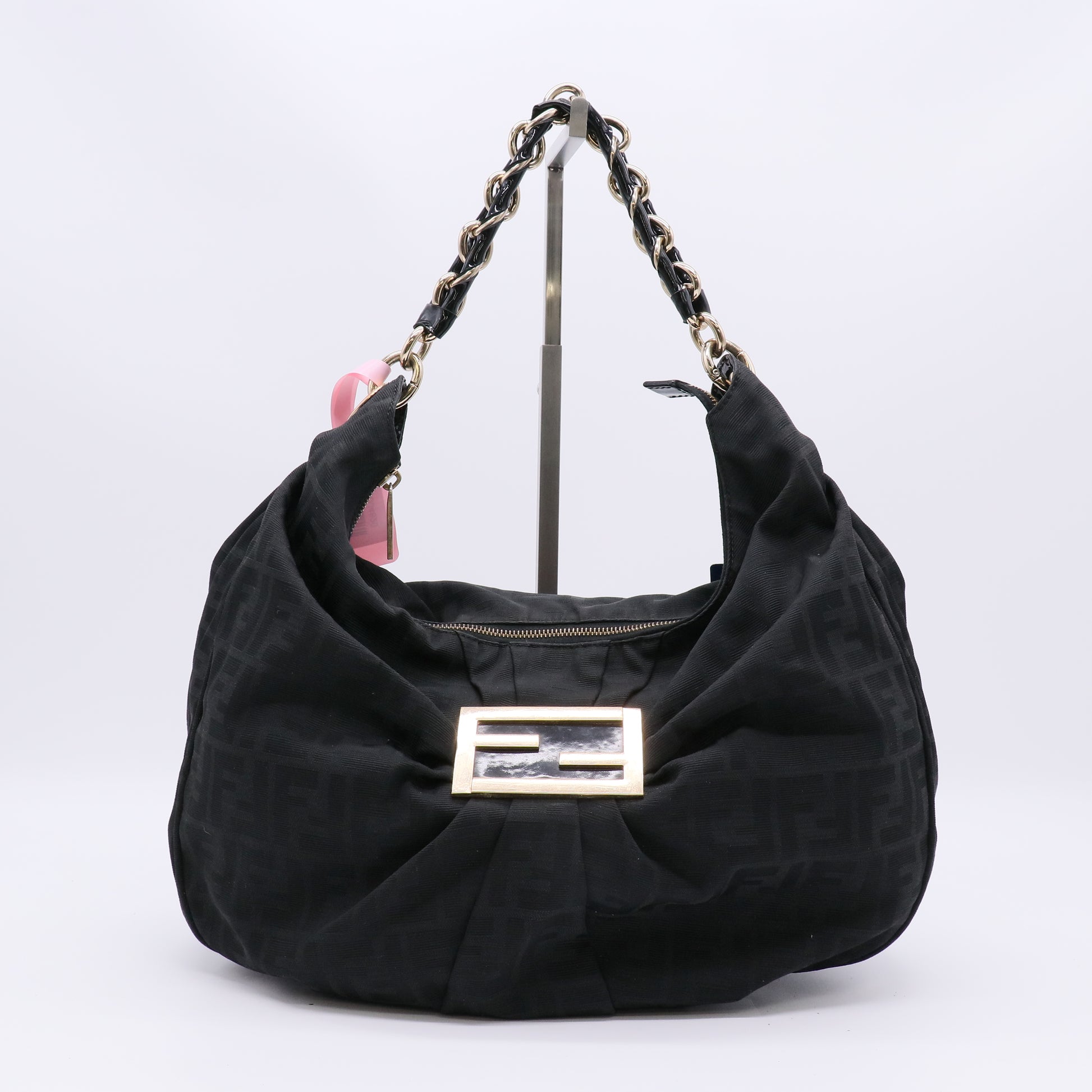 Fendi Zucca Canvas Mia Hobo Bag twins LDJ4820