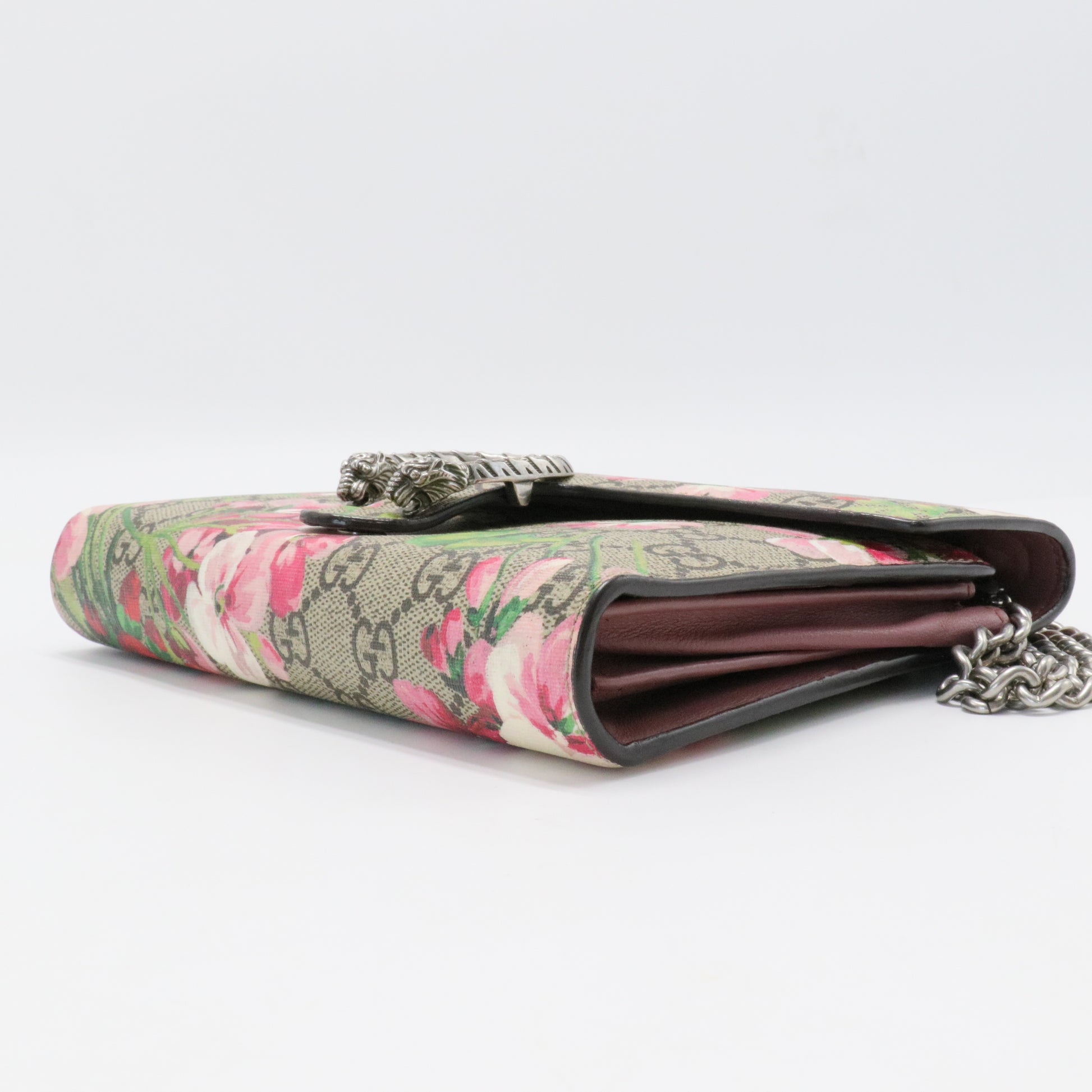 Dionysus Bag Blooms Print GG Coated Canvas Super Mini