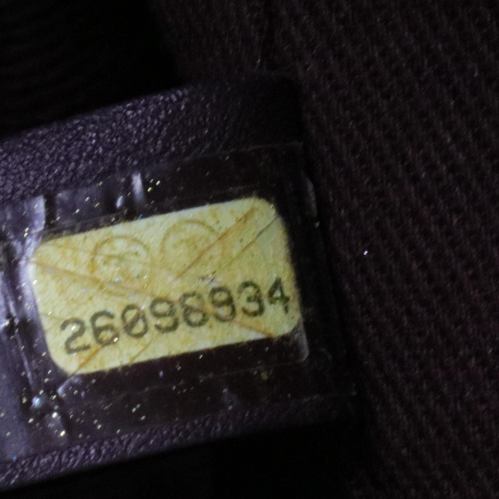 Calfskin Chevron Quilted Large Shopping Tote Black