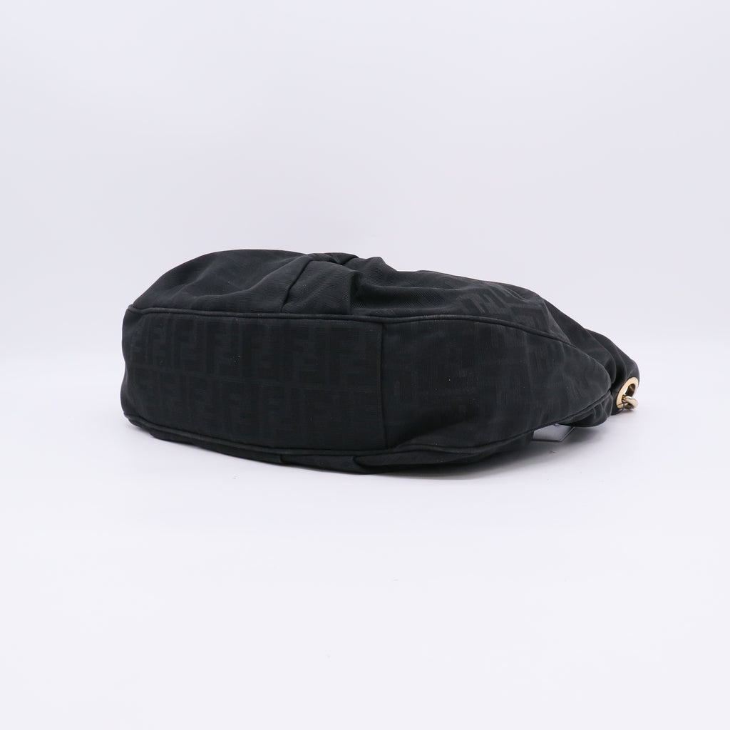 Fendi Zucca Canvas Mia Hobo Bag twins LDJ4820