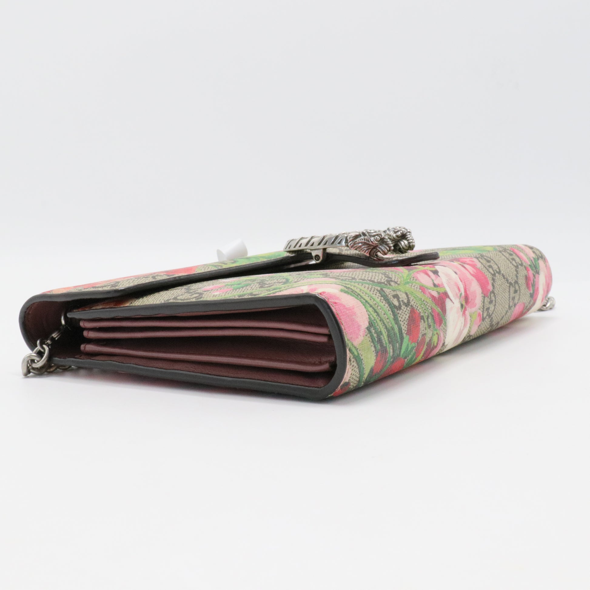 Dionysus Bag Blooms Print GG Coated Canvas Super Mini
