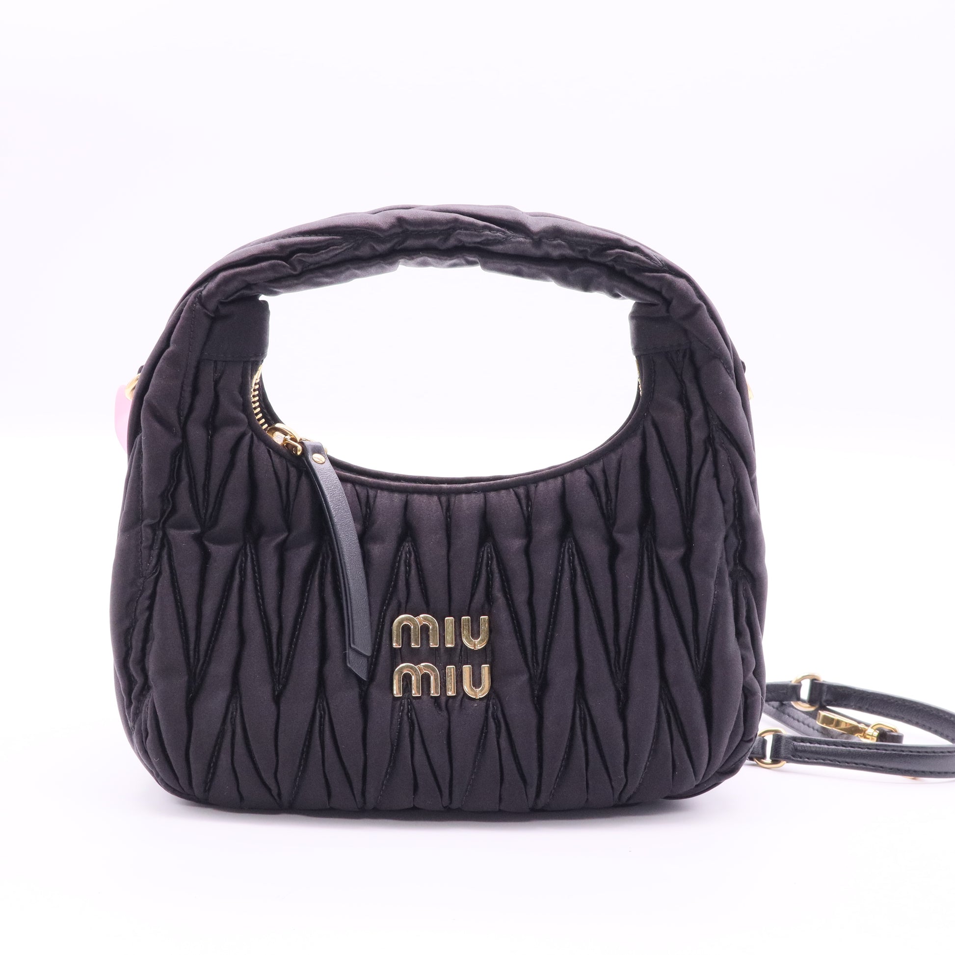 Wander Hobo Matelasse Leather Mini Twins