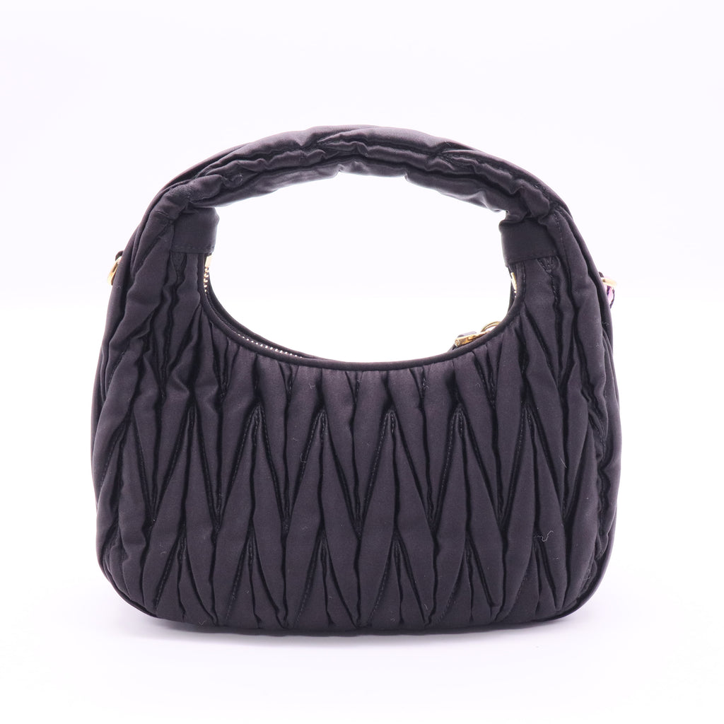 Wander Hobo Matelasse Leather Mini Twins