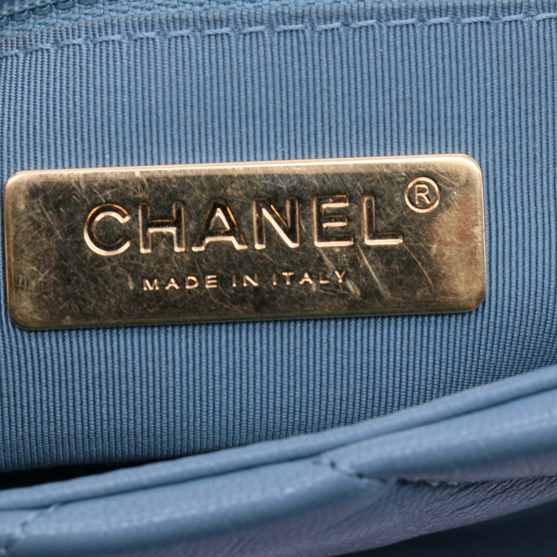 Chanel Lambskin 19 Medium Flap Shoulder Bag  B21889