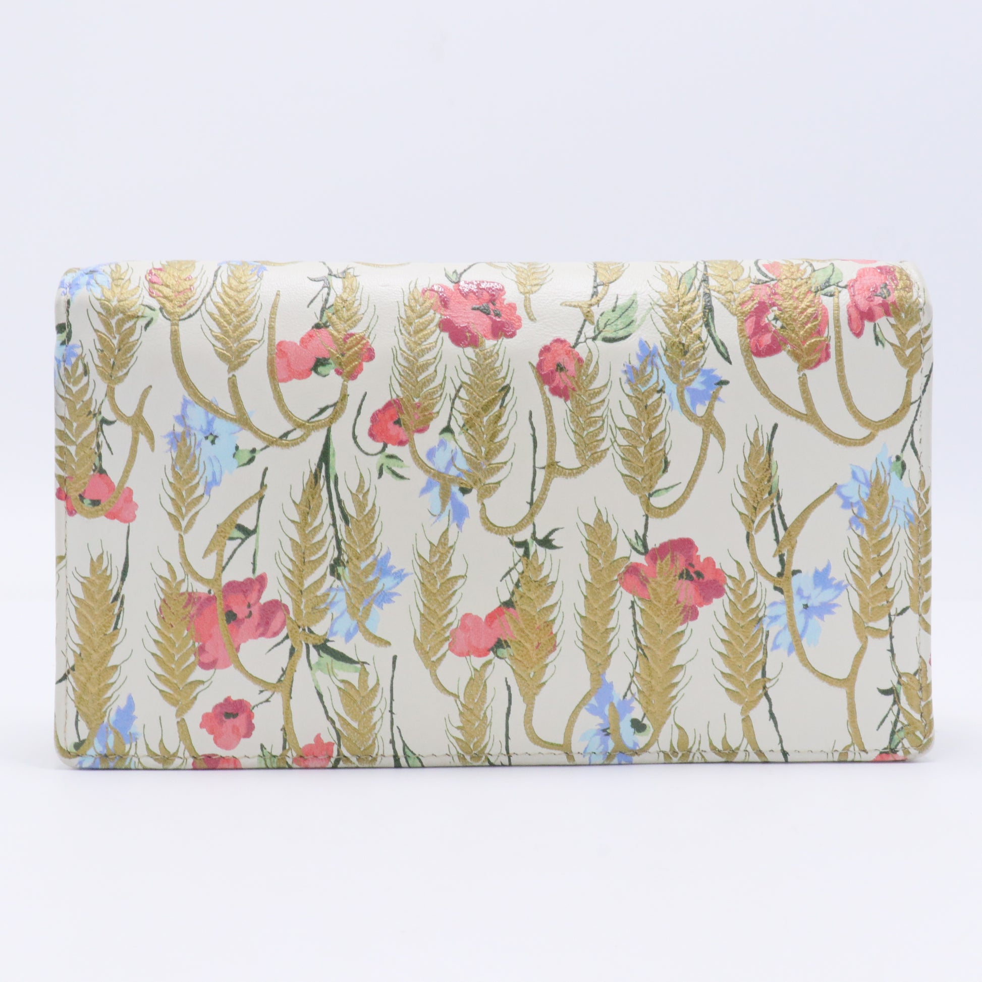 Christian Dior Lady Dior Wallet on Chain Pouch Printed Leather