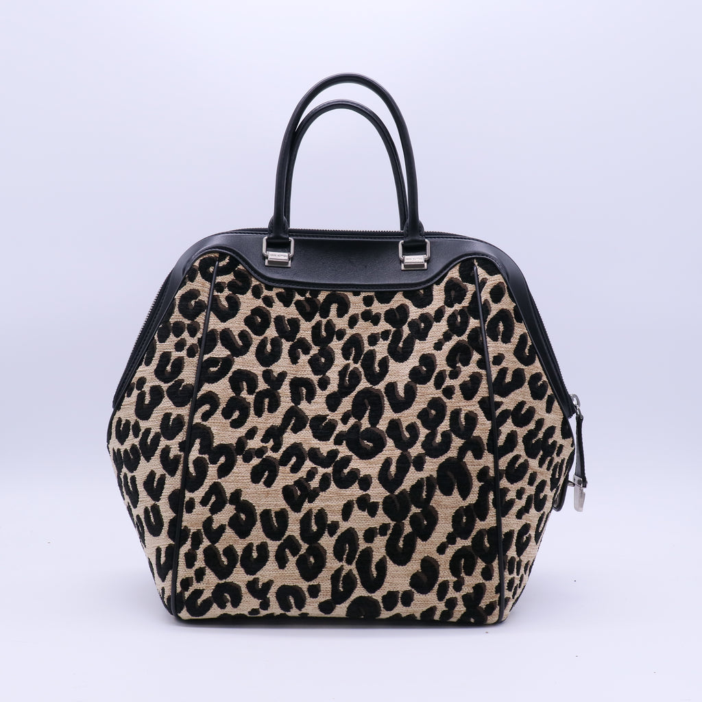 Louis Vuitton North South Bag Limited Edition Stephen Sprouse Leopard Chenille twins B21847