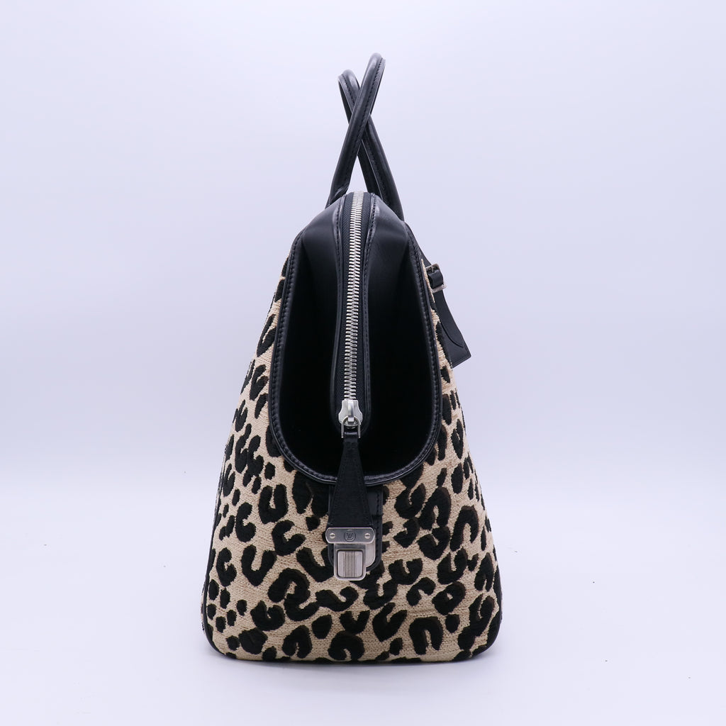 Louis Vuitton North South Bag Limited Edition Stephen Sprouse Leopard Chenille twins B21847