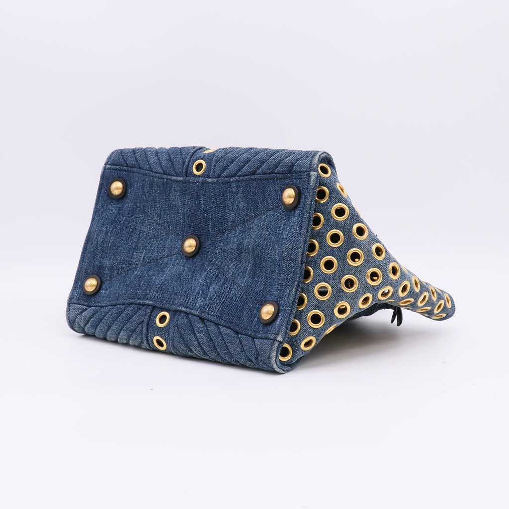Miu Miu  Canvas Denim Biker twins LDJ4823