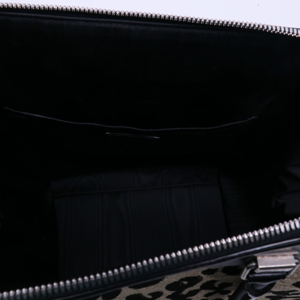 Louis Vuitton North South Bag Limited Edition Stephen Sprouse Leopard Chenille twins B21847