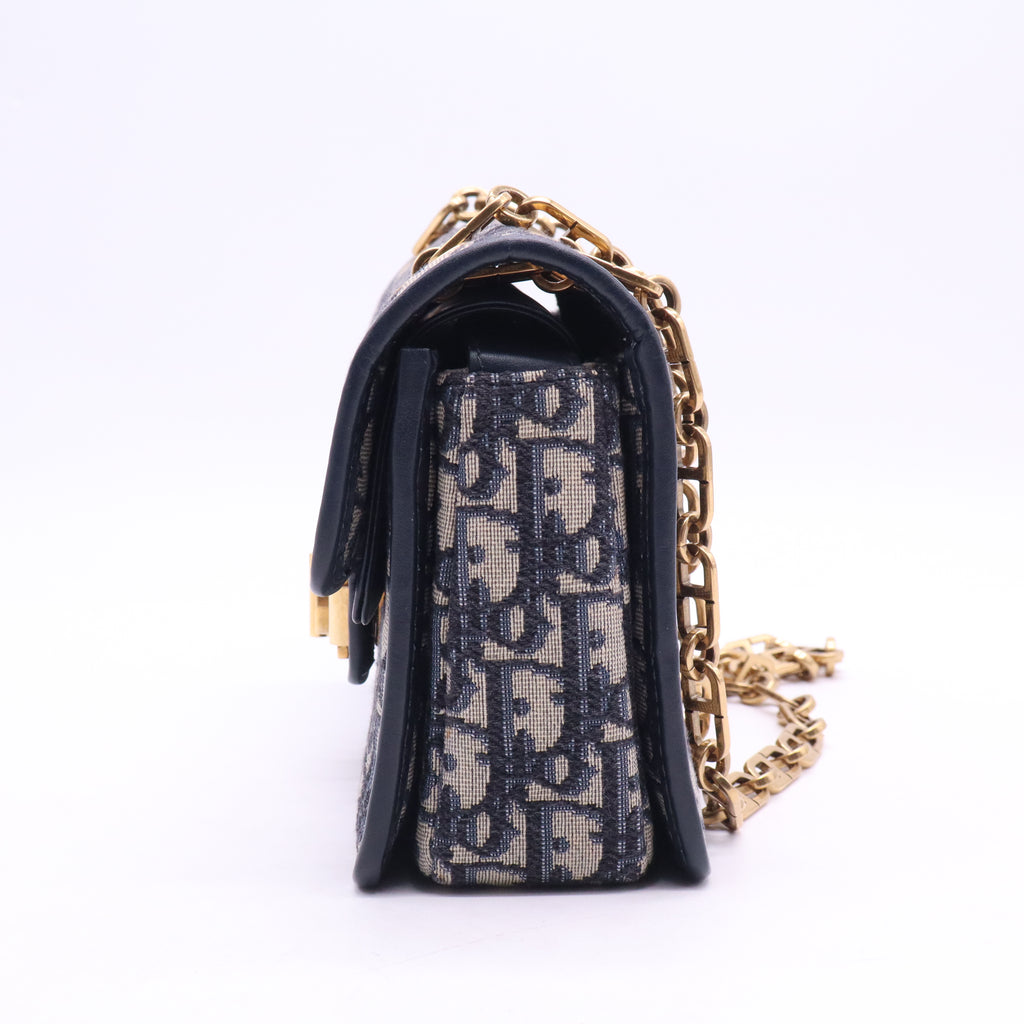 Christian Dior Oblique CD Lock Chain Flap Bag B21785