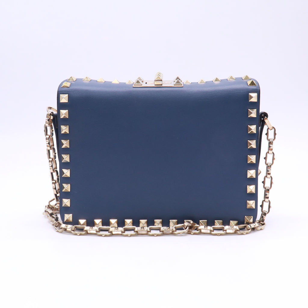 Valentino Garavani Rockstud Chain Pouch Crossbody Bag B23371
