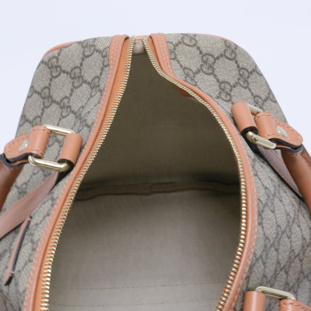 GG Plus Monogram Medium Joy Boston Rose Beige