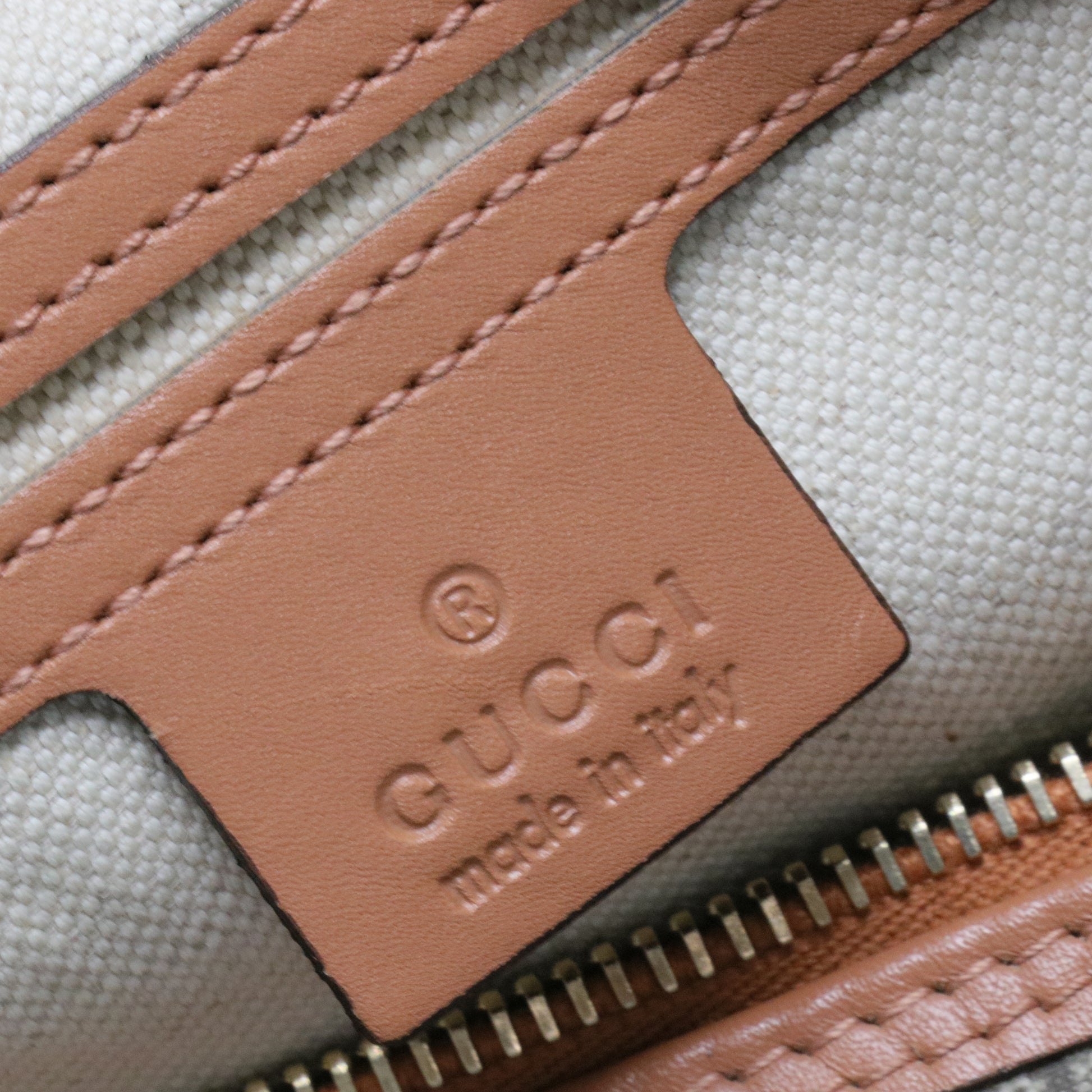 GG Plus Monogram Medium Joy Boston Rose Beige