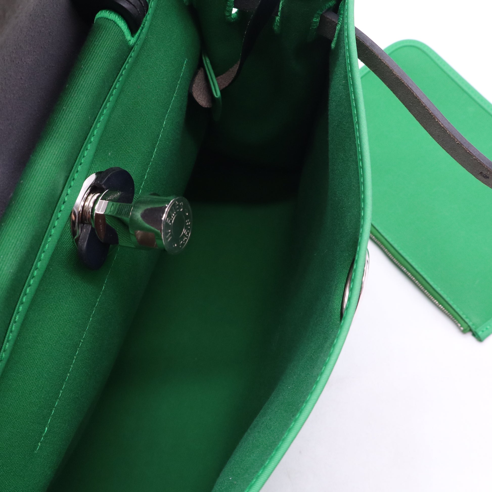 Herbag Zip Leather and Toile 31 B21610
