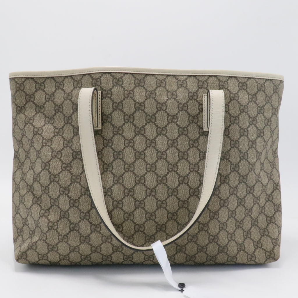 Gucci Plus Tote GG Coated Canvas Large