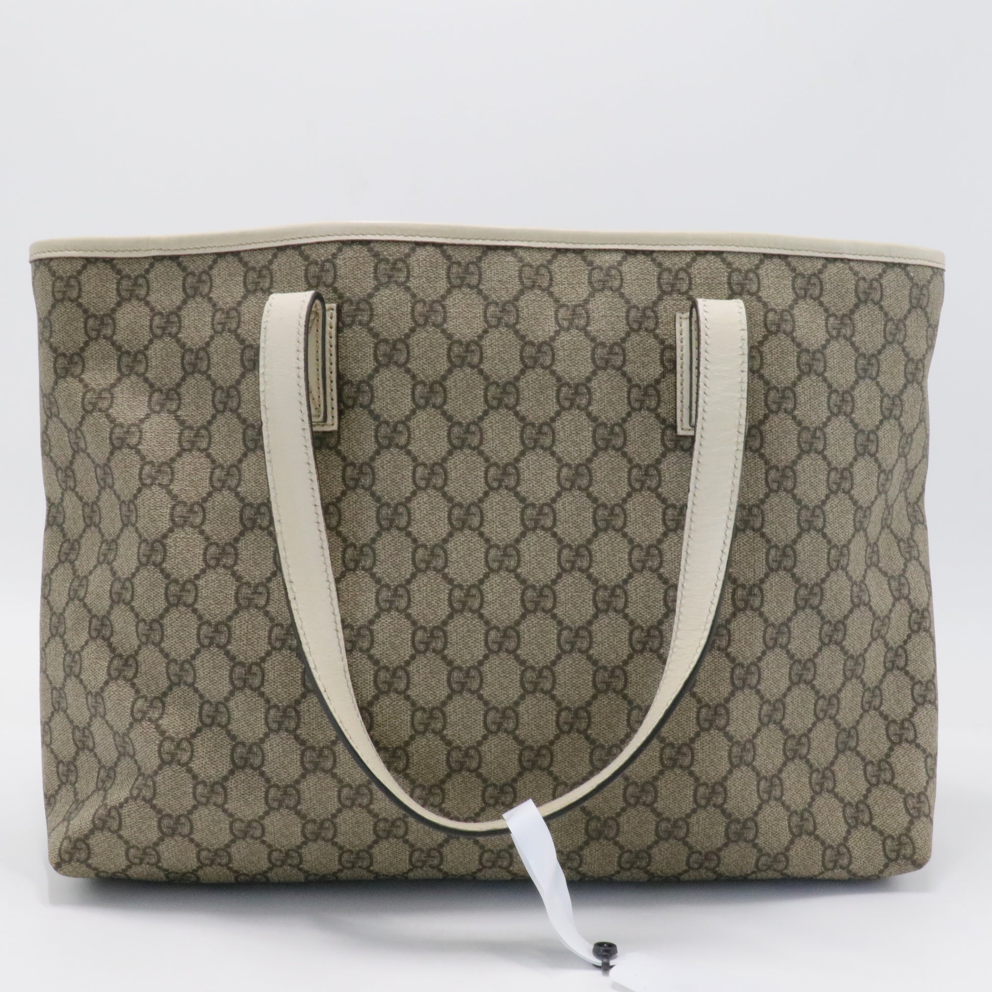 Gucci Plus Tote GG Coated Canvas Large