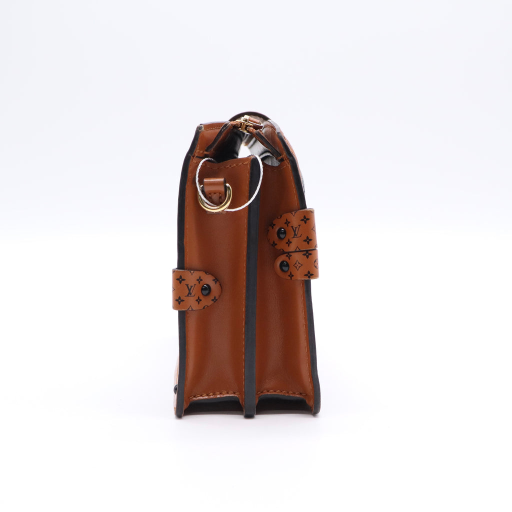 Louis Vuitton Louis Vuitton Petite Malle in Monogram Denim (Cruise 2023 collection) twins LDJ2606