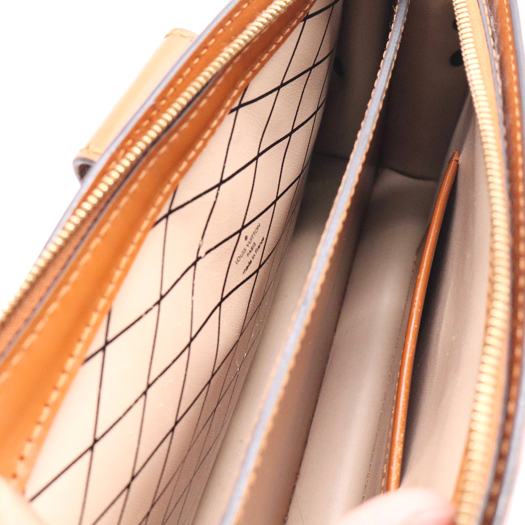 Louis Vuitton Louis Vuitton Petite Malle in Monogram Denim (Cruise 2023 collection) twins LDJ2606