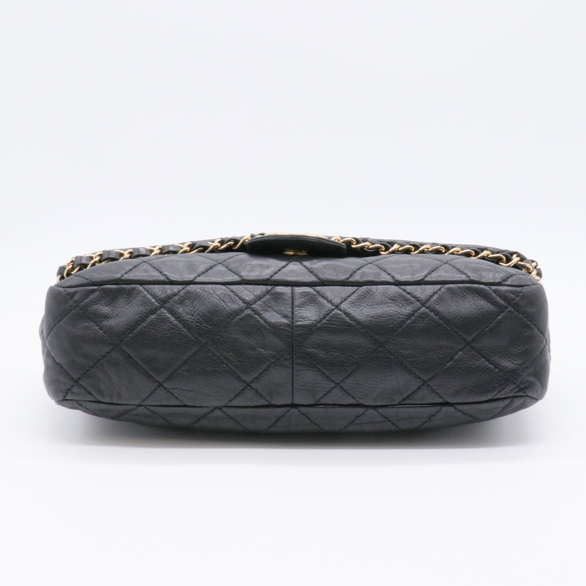 Chain Me Flap Bag Quilted Calfskin Jumbo