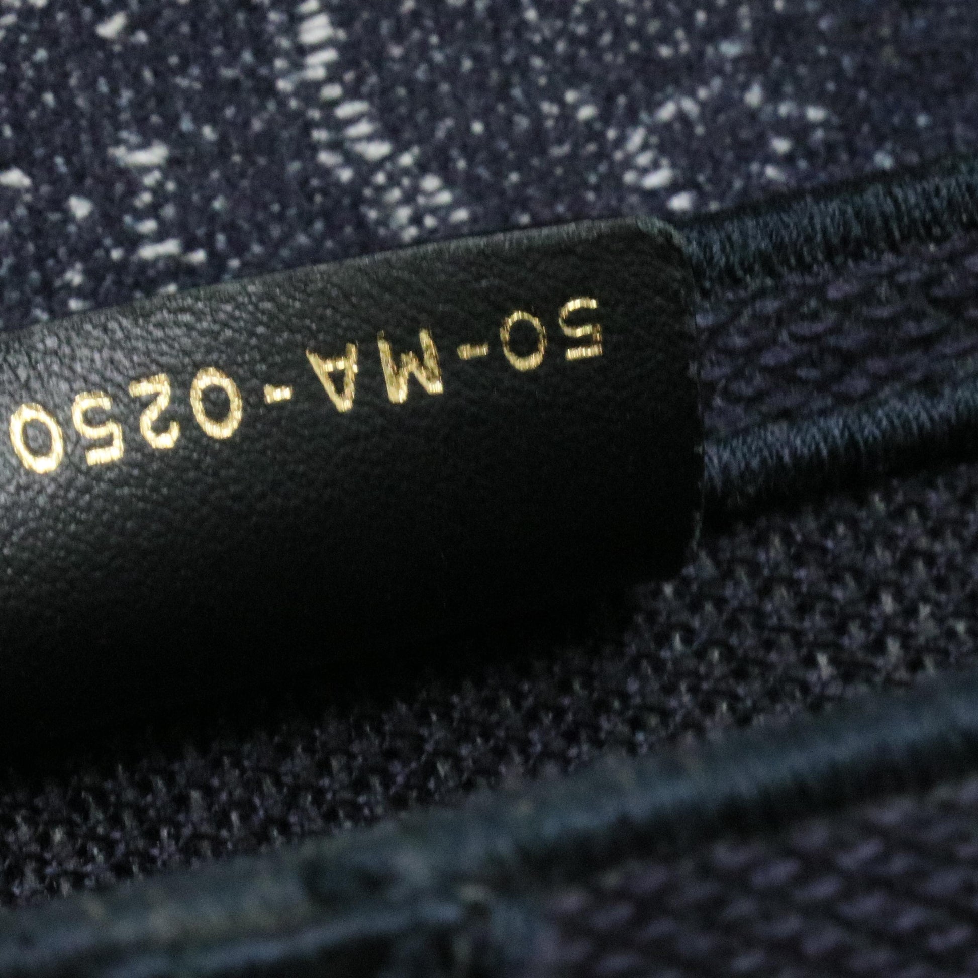 Dior Canvas Tie Dye Saddle Bag