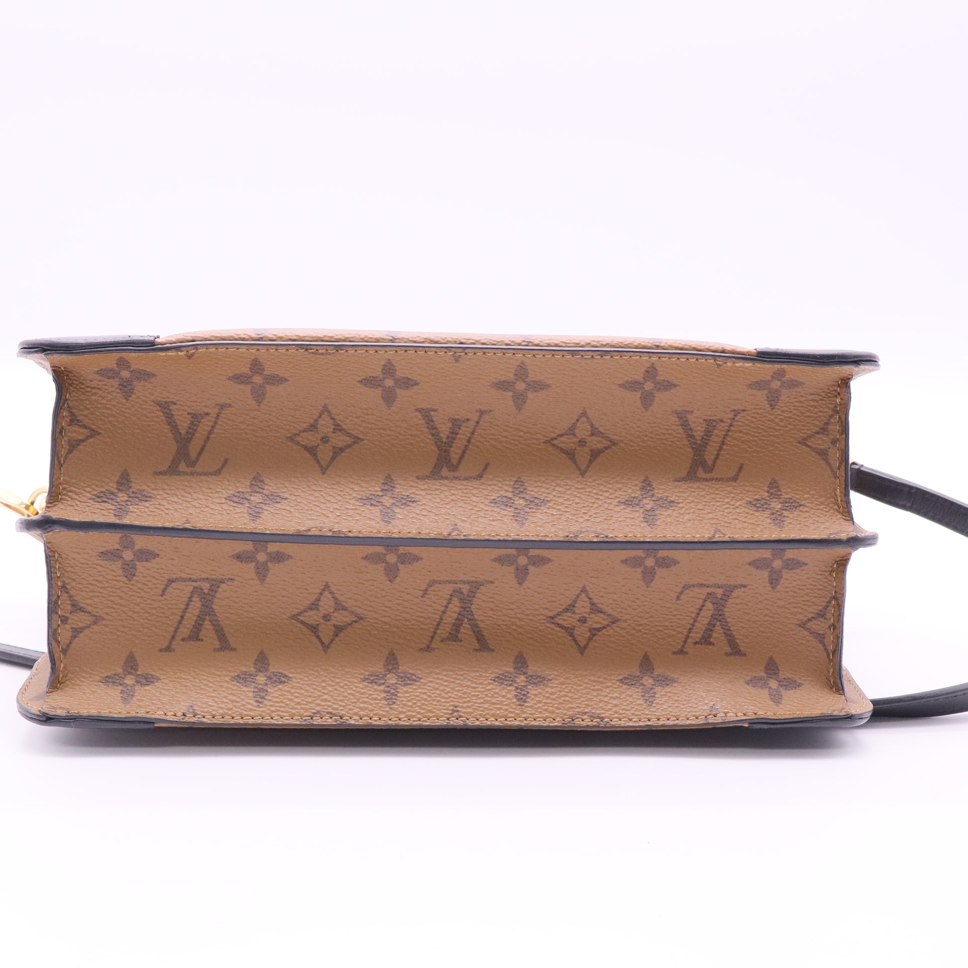 Louis Vuitton Monogram Canvas Leather City Malle Reverse Bag twins