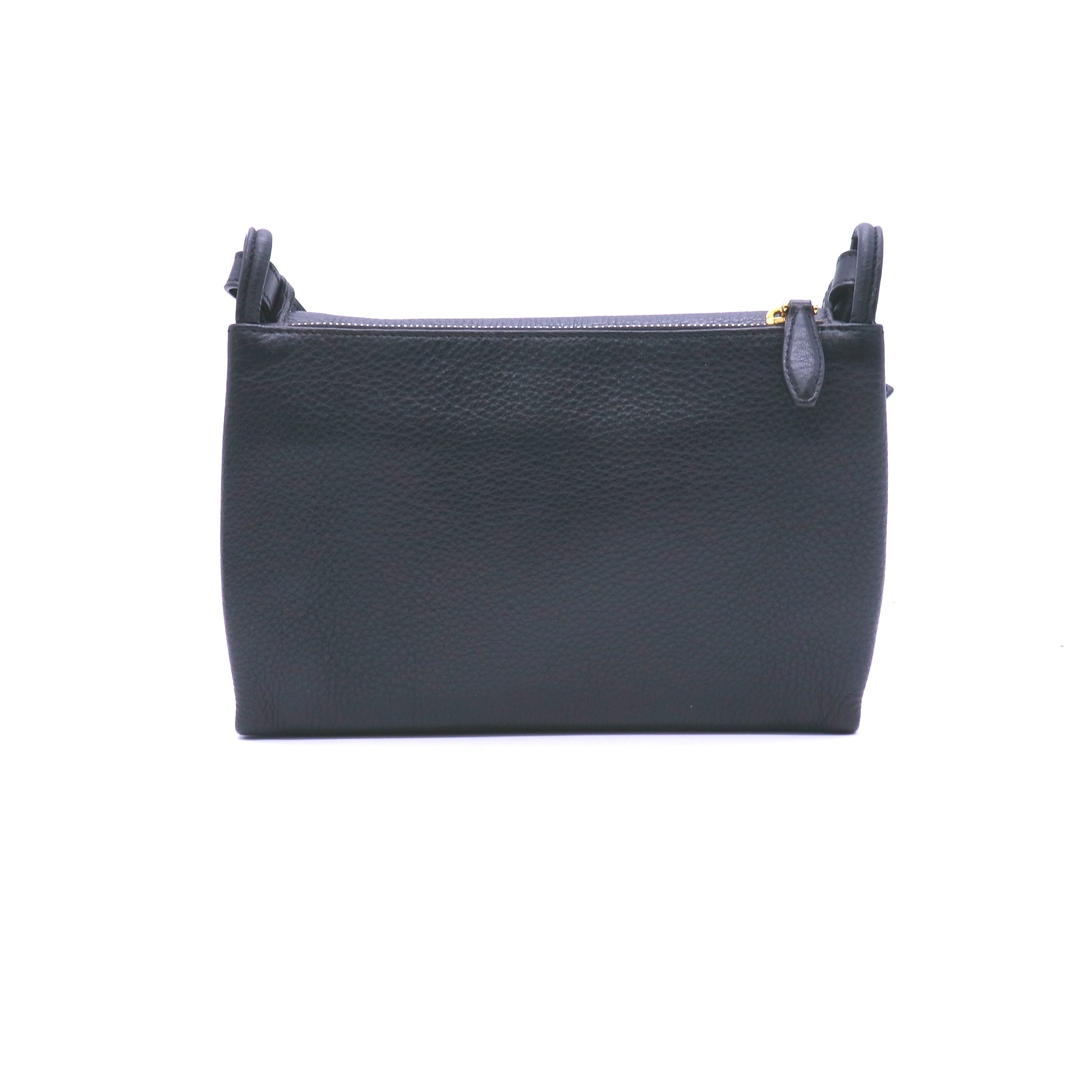 Prada Double Zip Crossbody Bag Vitello Daino Small twins B21528