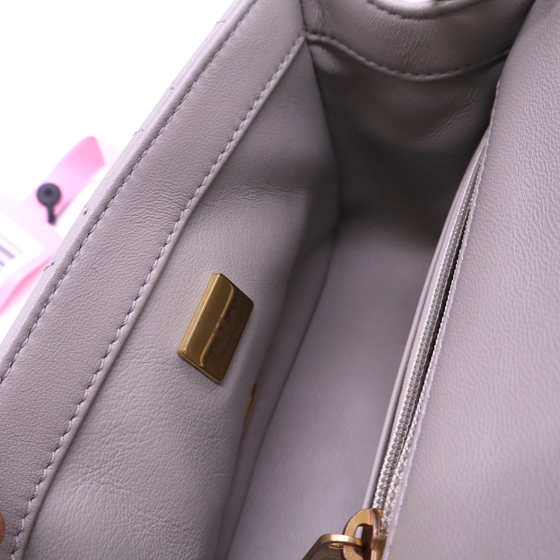 Chanel Mini Square Pearl Crush Flap Bag twins LDJ3930