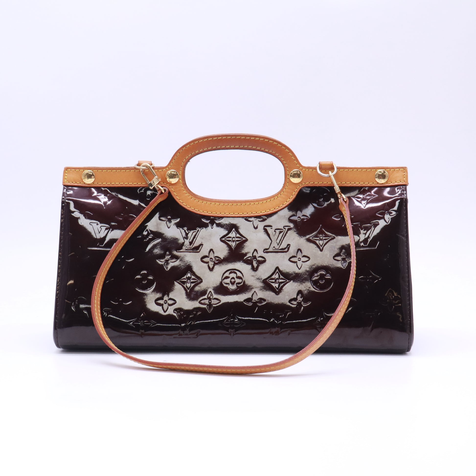Louis Vuitton Vernis Roxbury Drive Amarante Twins B23799