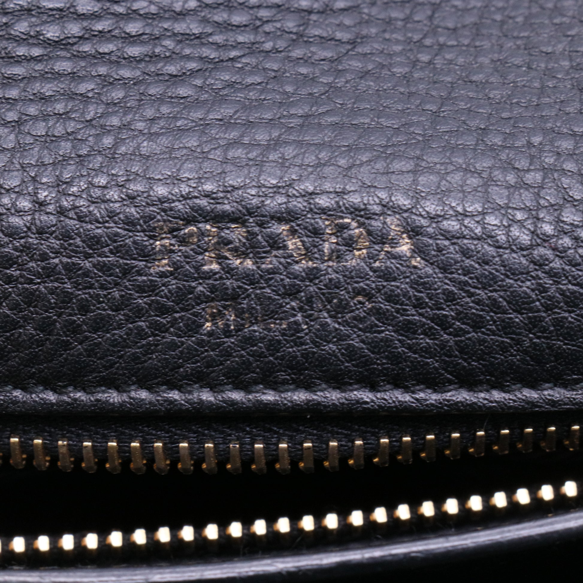 Prada Double Zip Crossbody Bag Vitello Daino Small twins B21528