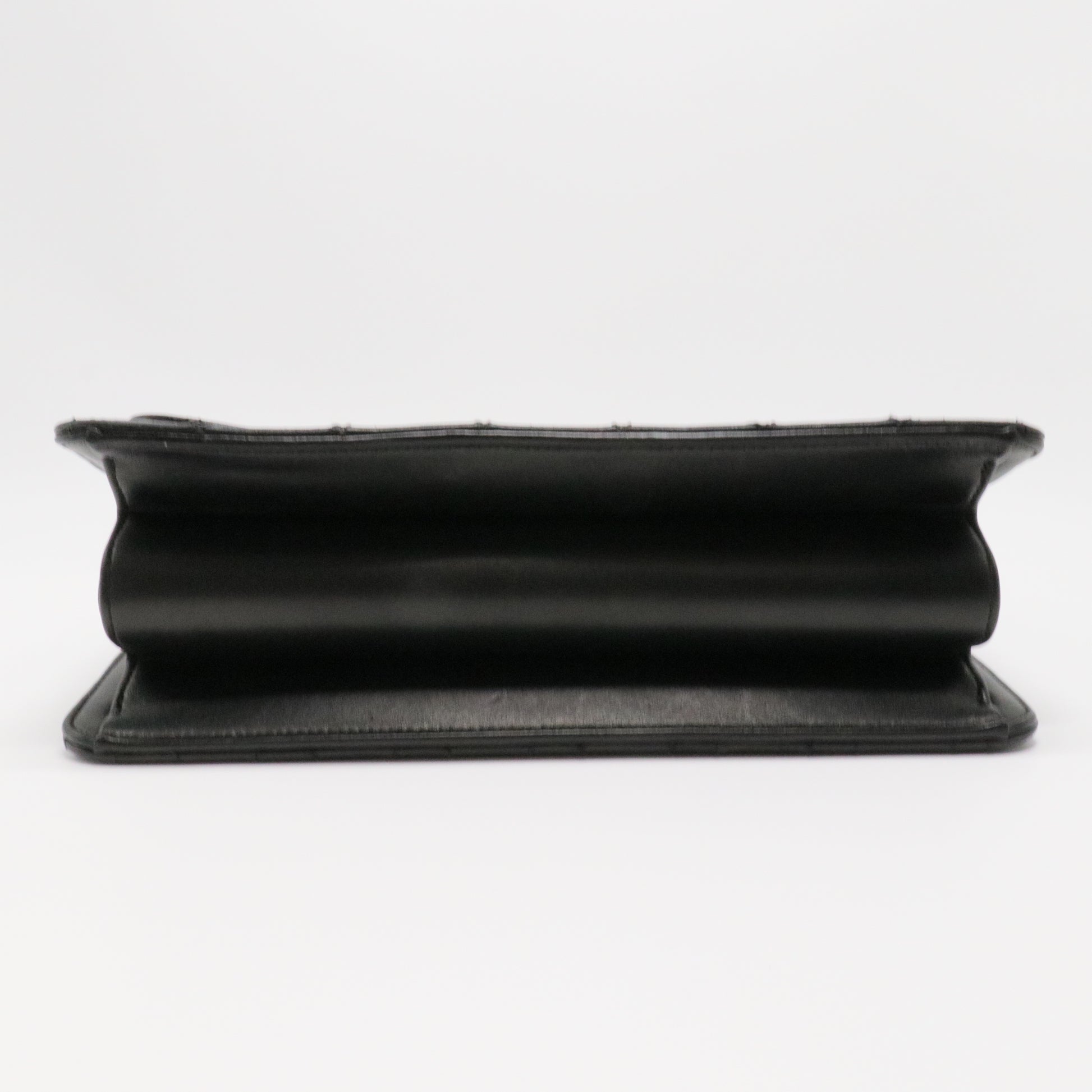 Chanel Quilted Plate Lock Flap Bag