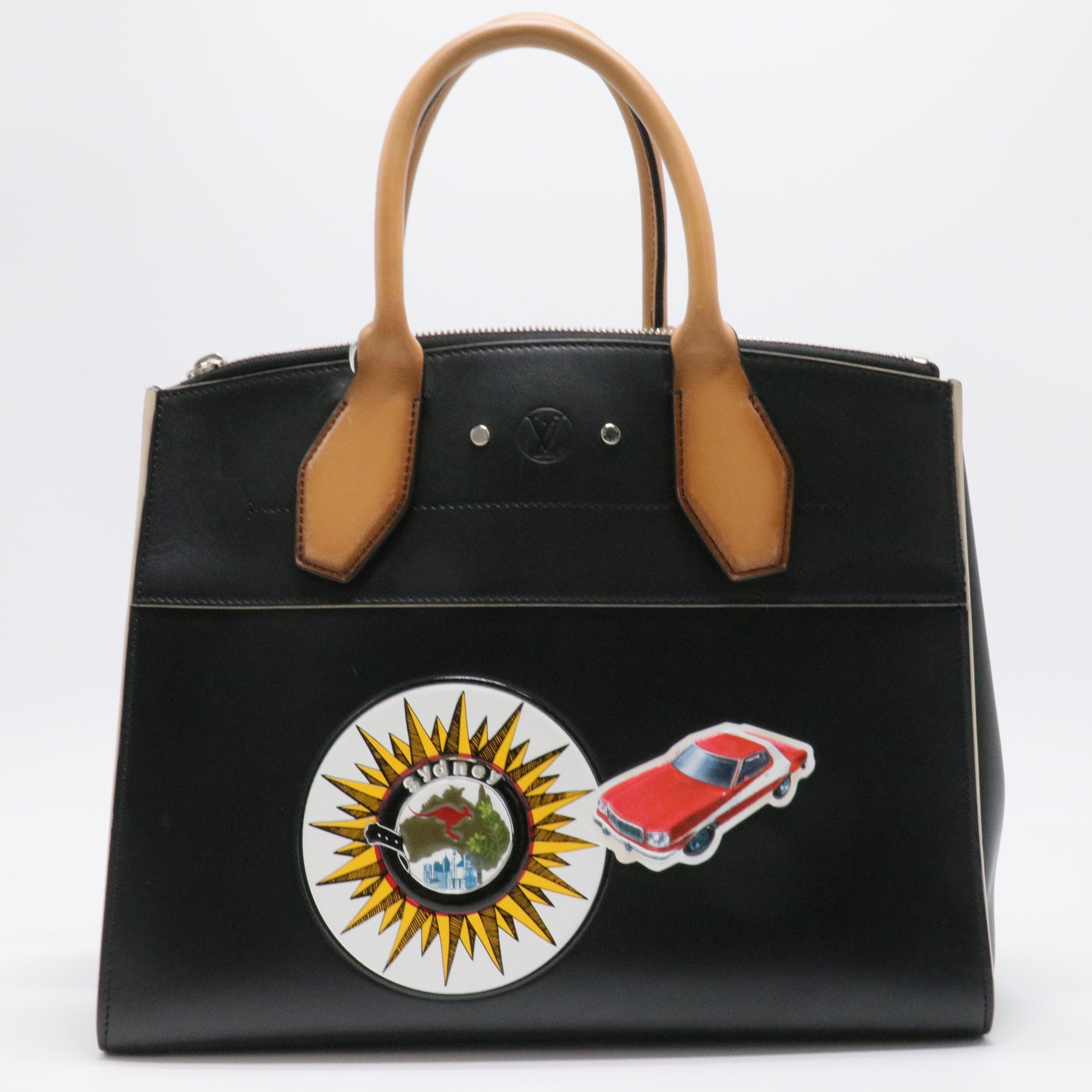 City Steamer MM Bag with Stickers