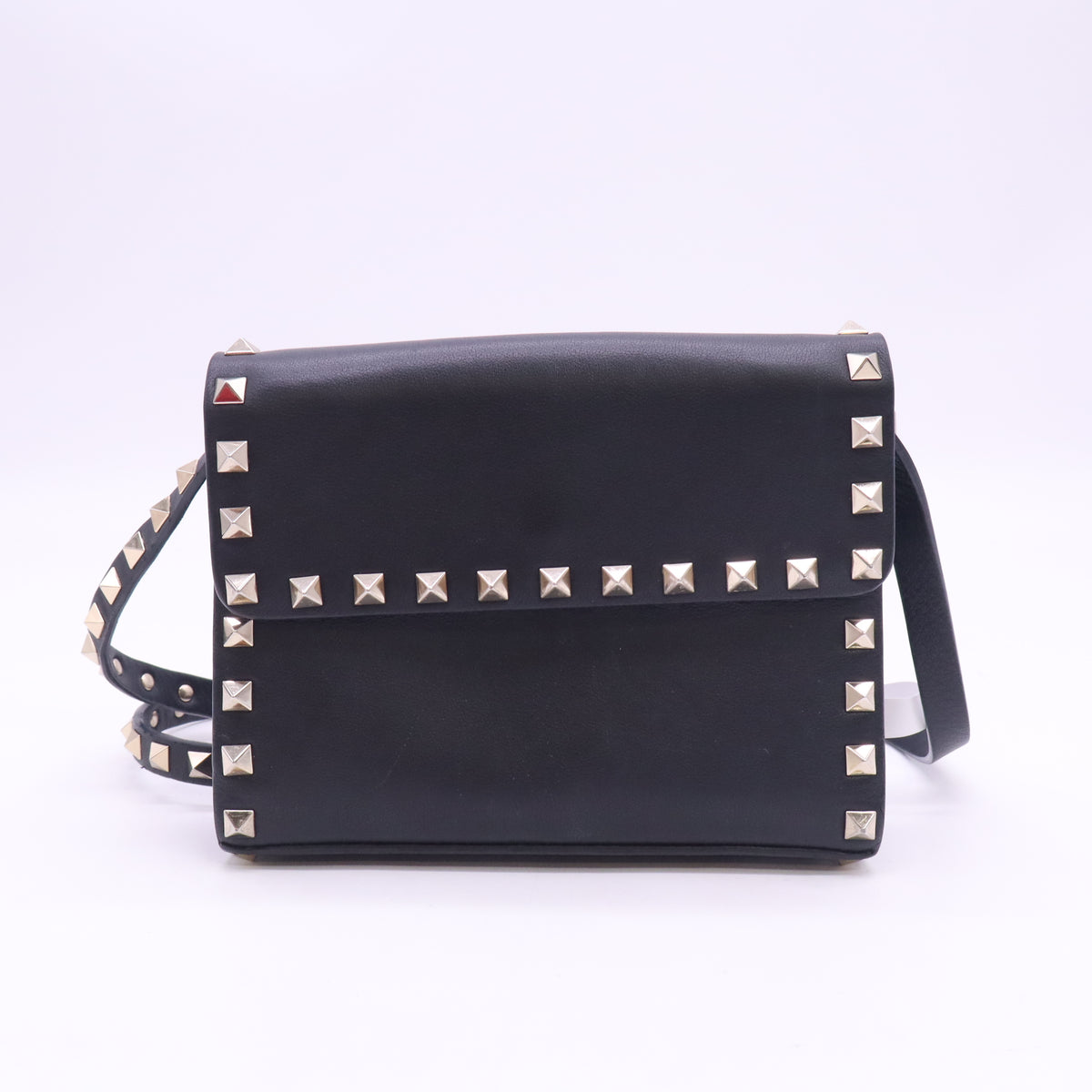 Valentino Garavani Rockstud Flip Lock Crossbody Bag Twins B24777