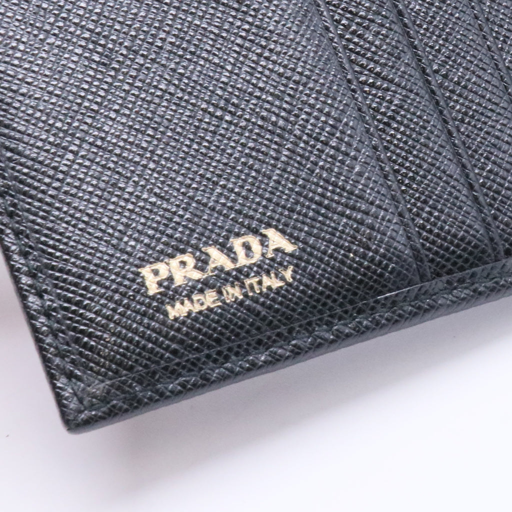 Small Saffiano Leather Trifold Wallet