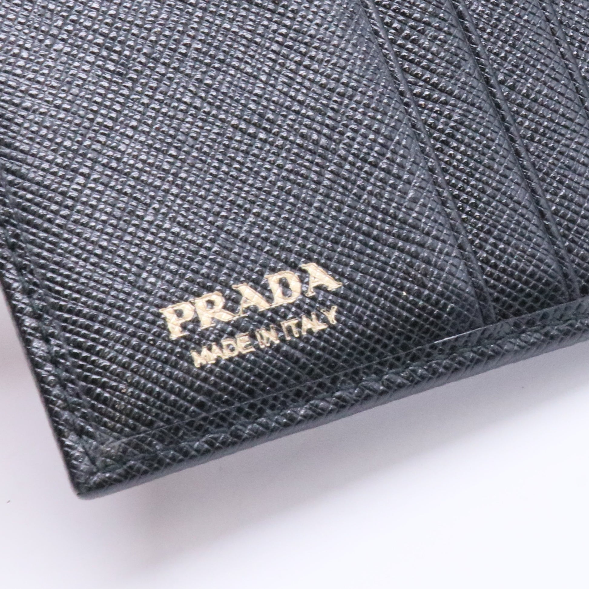 Small Saffiano Leather Trifold Wallet