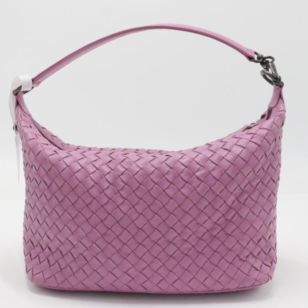 Zip Hobo Intrecciato Nappa Small