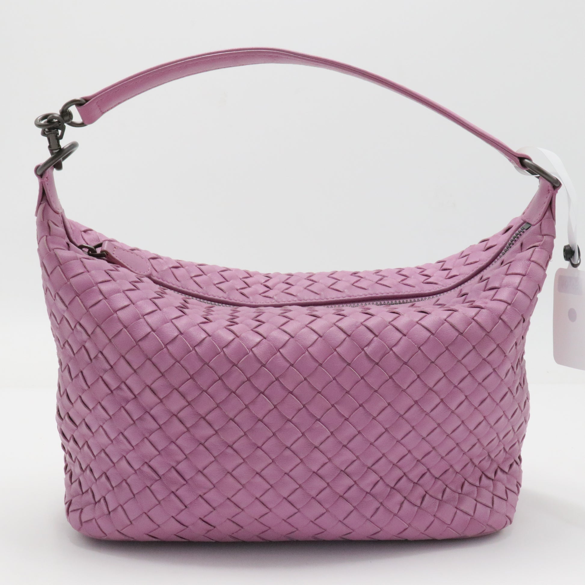 Zip Hobo Intrecciato Nappa Small